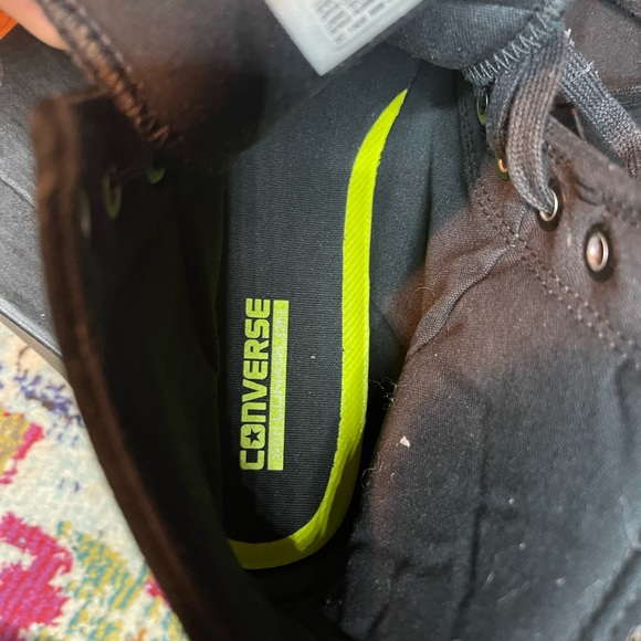 Men’s Black Suede Converse Size 10 - Picture 3 of 3